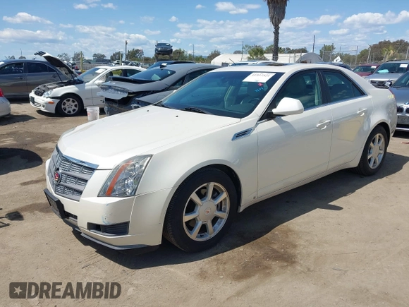 2009 Cadillac CTS RWD w/1SB with VIN 1G6DV57V690112934, listed as a IAAI auction lot 41937521 with 30,068 mi miles. Bid and sale history available at carsss.com. Image 2.