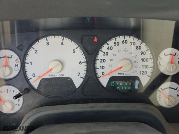 2006 Dodge Ram 1500 ST with VIN 1D7HA18K76J205920, listed as a Copart auction lot 51221865 with 157,988 mi miles and Salvage Title. Bid and sale history available at carsss.com. Image 9.