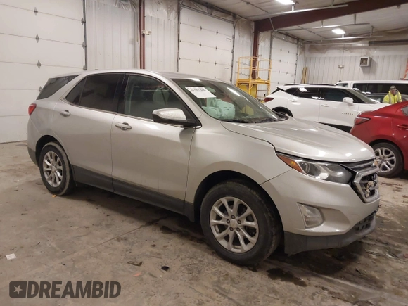 2020 Chevrolet Equinox LT with VIN 3GNAXTEV6LS583166, listed as a IAAI auction lot 41501466 with 72,125 mi miles. Bid and sale history available at carsss.com. Image 1.