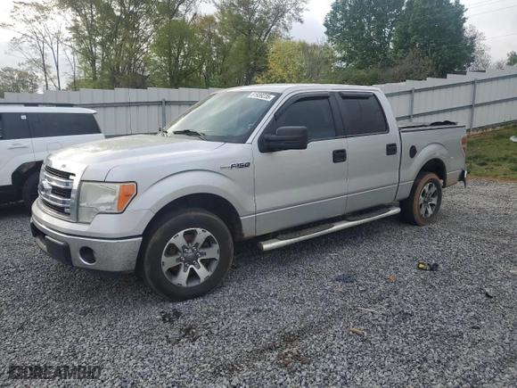 2013 Ford F-150 XL with VIN 1FTEW1CMXDFD49632, listed as a Copart auction lot 51939235 with 0 mi miles and Salvage Title. Bid and sale history available at carsss.com. Image 1.