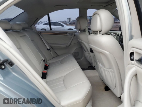 2006 Mercedes-Benz C 280 Luxury with VIN WDBRF54H96A839892, listed as a Copart auction lot 47498505 with 130,104 mi miles and Salvage Title. Bid and sale history available at DreamBid. Image 10.