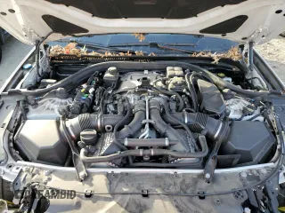 2021 BMW M5 with VIN WBS83CH01MCF15654, listed as a Copart auction lot 77427464 with 41,919 mi miles and Salvage Title. Bid and sale history available at carsss.com. Image 11.