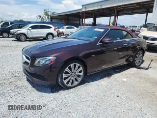 2018 Mercedes-Benz E 400 with VIN WDD1K6FB7JF023399, listed as a Copart auction lot 58789885 with 48,289 mi miles and Salvage title. Bid and sale history available at DreamBid. Image 1.