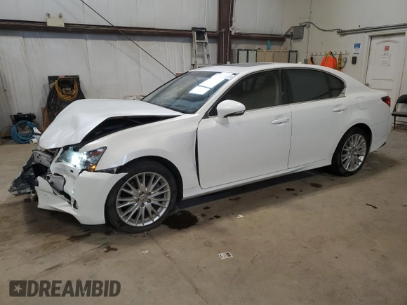 2013 Lexus GS 350 z VIN JTHCE1BLXD5000798, wystawiony jako Copart lot #80244914 z przebiegiem 141 492 mil mil oraz Szkoda całkowita • Salvage title. Historia ofert i sprzedaży dostępna na DreamBid. Obrazek 1.