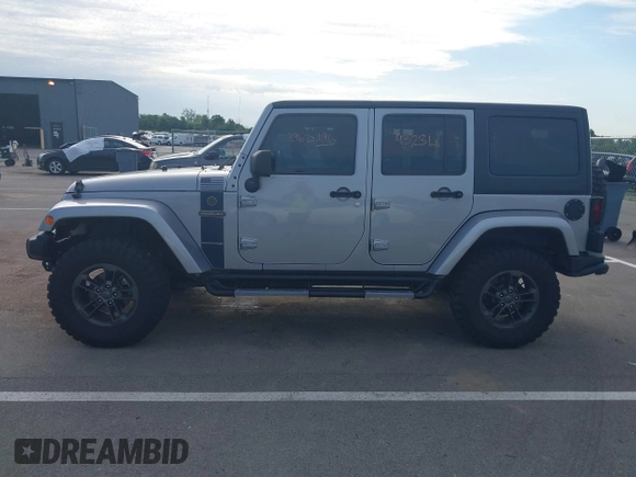 2018 Jeep Wrangler Unlimited Sport S with VIN 1C4BJWDG5JL827850, listed as a IAAI auction lot 39621196 with 93,231 mi miles and . Bid and sale history available at DreamBid. Image 14.