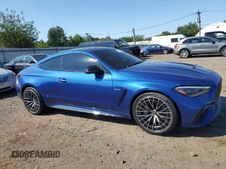 2024 Mercedes-Benz CLE 53 AMG z VIN W1KMJ6CBXRF020321, wystawiony jako Copart lot #67839954 z przebiegiem 486 mil mil oraz Szkody całkowita. Historia ofert i sprzedaży dostępna na DreamBid. Obrazek 4.