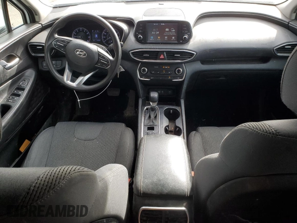 2019 Hyundai Santa Fe SE with VIN 5NMS2CAD5KH098256, listed as a Copart auction lot 47876895 with 130,870 mi miles and Salvage Title. Bid and sale history available at carsss.com. Image 8.