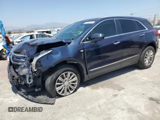 2017 Cadillac XT5 Luxury FWD with VIN 1GYKNBRS1HZ265053, listed as a Copart auction lot 60150795 with 87,767 mi miles and Salvage title. Bid and sale history available at DreamBid. Image 1.