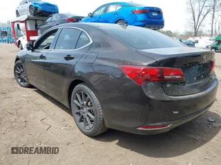 2015 Acura TLX V6 Tech with VIN 19UUB3F55FA010575, listed as a IAAI auction lot 42117562 with 108,564 mi miles. Bid and sale history available at carsss.com. Image 3.