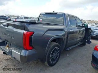 2024 Toyota Tundra 4WD Limited with VIN 5TFJA5DB0RX203498, listed as a IAAI auction lot 41524854 with 21,817 mi miles. Bid and sale history available at carsss.com. Image 4.