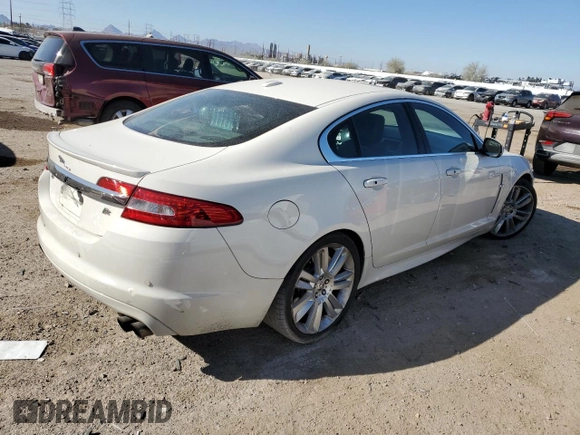 2010 Jaguar XF with VIN SAJWA0JC3AMR49540, listed as a Copart auction lot 87475704 with 137,274 mi miles and Salvage Title. Bid and sale history available at DreamBid. Image 3.