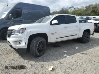 2020 Chevrolet Colorado 2WD LT with VIN 1GCGSCEN8L1104006, listed as a Copart auction lot 45901025 with 68,443 mi miles and Salvage Title. Bid and sale history available at carsss.com. Image 1.
