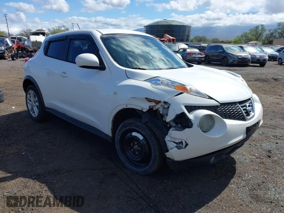 2014 Nissan Juke S with VIN JN8AF5MR6ET355970, listed as a IAAI auction lot 41516806 with 65,934 mi miles. Bid and sale history available at carsss.com. Image 6.