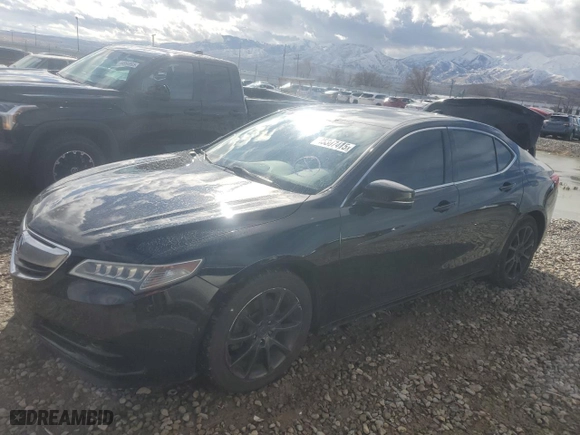 2016 Acura TLX V6 with VIN 19UUB2F35GA009677, listed as a Copart auction lot 45307415 with 94,287 mi miles and Salvage Title. Bid and sale history available at carsss.com. Image 1.
