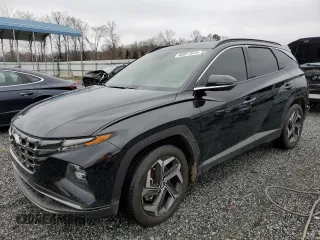 2023 Hyundai Tucson Limited with VIN 5NMJE3AE6PH285024, listed as a Copart auction lot 46081825 with 0 mi miles and Salvage Title. Bid and sale history available at carsss.com. Image 1.