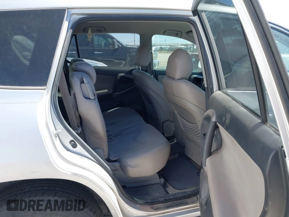 2007 Toyota RAV4 Limited with VIN JTMZK34V775014497, listed as a IAAI auction lot 41593798 with 296,866 mi miles. Bid and sale history available at carsss.com. Image 8.