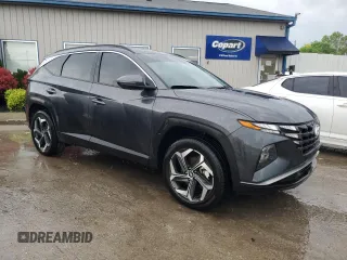 2023 Hyundai Tucson SEL with VIN 5NMJFCAE1PH293108, listed as a Copart auction lot 57083535 with 30,702 mi miles and Salvage title. Bid and sale history available at DreamBid. Image 4.