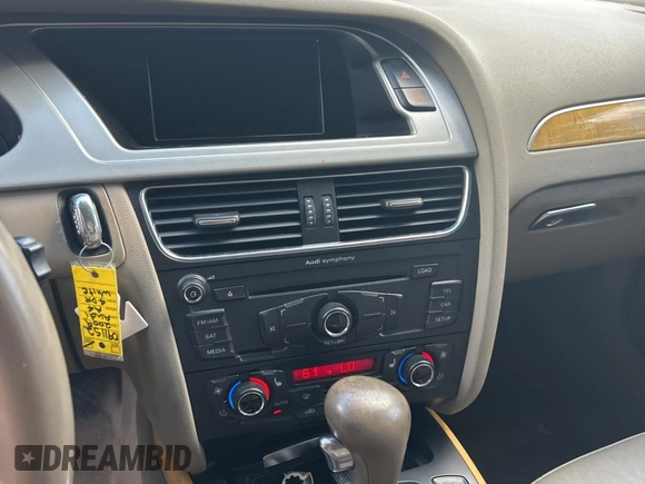 2009 Audi A4 Premium Plus with VIN WAUSF78K09A091152, listed as a Copart auction lot 65598205 with 134,767 mi miles and Clean title. Bid and sale history available at DreamBid. Image 11.