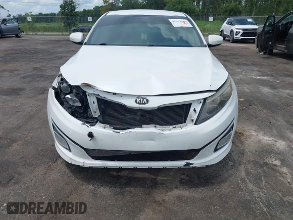 2015 Kia Optima LX with VIN KNAGM4A76F5639319, listed as a IAAI auction lot 42552130 with 207,006 mi miles and . Bid and sale history available at DreamBid. Image 6.