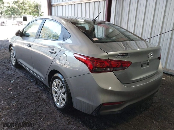 2022 Hyundai Accent SE with VIN 3KPC24A66NE179564, listed as a IAAI auction lot 40521649 with 36,685 mi miles. Bid and sale history available at carsss.com. Image 3.