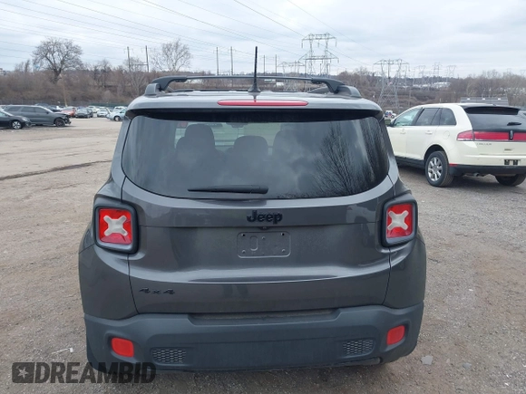 2017 Jeep Renegade Latitude z VIN ZACCJBBB6HPG17767, wystawiony jako IAAI lot #41631303 z przebiegiem 56 312 mil mil oraz . Historia ofert i sprzedaży dostępna na DreamBid. Obrazek 15.