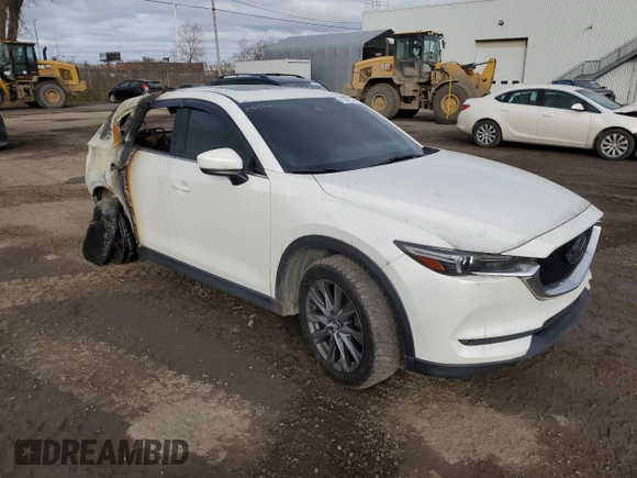2019 Mazda CX-5 Signature with VIN JM3KFBEY1K0543983, listed as a Copart auction lot 81364304 with 0 mi miles and Non Repairable. Bid and sale history available at carsss.com. Image 4.