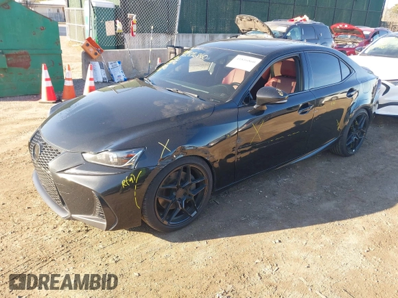 2018 Lexus IS 350 z VIN JTHCZ1D2XJ5015676, wystawiony jako IAAI lot #41816860 z przebiegiem 100 491 mil mil oraz . Historia ofert i sprzedaży dostępna na DreamBid. Obrazek 18.