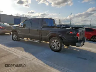 2011 Ford F-250 XL with VIN 1FT7W2BT0BEC60470, listed as a Copart auction lot 58010955 with 184,294 mi miles and Salvage title. Bid and sale history available at DreamBid. Image 2.