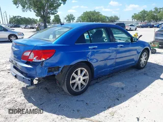 2007 Chrysler Sebring Limited with VIN 1C3LC66M07N550480, listed as a IAAI auction lot 41964858 with 105,316 mi miles and . Bid and sale history available at DreamBid. Image 4.