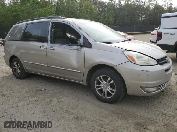 2005 Toyota Sienna XLE with VIN 5TDZA22C15S322772, listed as a Copart auction lot 54583815 with 444,581 mi miles and Clean Title. Bid and sale history available at carsss.com. Image 4.