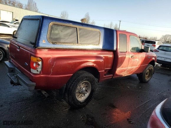 1999 Ford Ranger XLT with VIN 1FTZR15X1XPB46661, listed as a Copart auction lot 86214774 with 156,639 mi miles and Salvage Title. Bid and sale history available at carsss.com. Image 3.
