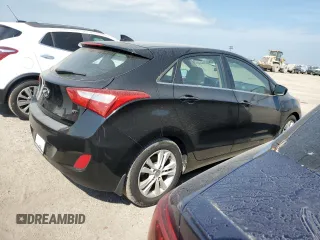 2013 Hyundai Elantra GT with VIN KMHD35LE0DU109422, listed as a Copart auction lot 75534324 with 0 mi miles and Salvage Title. Bid and sale history available at carsss.com. Image 3.
