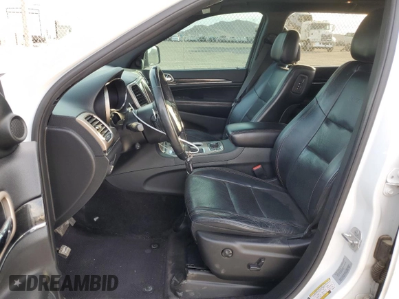 2016 Jeep Grand Cherokee Limited with VIN 1C4RJFBM6GC393714, listed as a Copart auction lot 81160023 with 93,630 mi miles and . Bid and sale history available at DreamBid. Image 7.