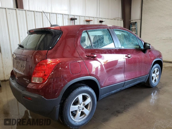 2016 Chevrolet Trax LS z VIN 3GNCJNSB5GL257875, wystawiony jako Copart lot #49535085 z przebiegiem 125 556 mil mil oraz Szkoda całkowita • Salvage title. Historia ofert i sprzedaży dostępna na DreamBid. Obrazek 3.