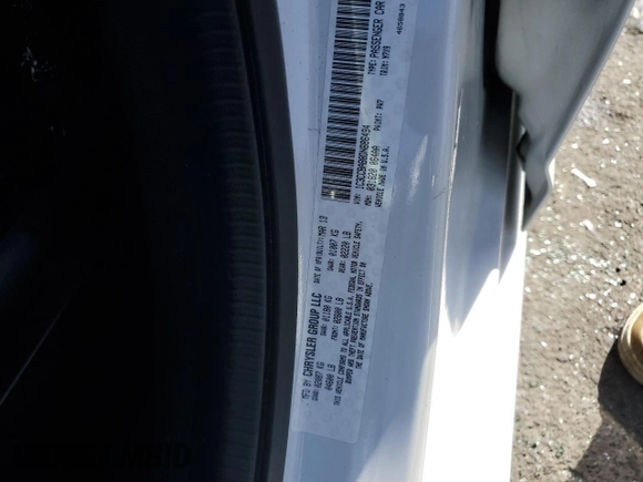 2013 Chrysler 200 LX with VIN 1C3CCBAB8DN686494, listed as a Copart auction lot 52388855 with 69,082 mi miles and Salvage Title. Bid and sale history available at carsss.com. Image 12.