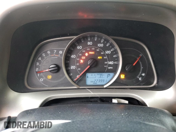2013 Toyota RAV4 LE with VIN JTMZFREV9DD005260, listed as a Copart auction lot 44348425 with 223,991 mi miles and Salvage Title. Bid and sale history available at DreamBid. Image 9.