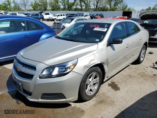 2013 Chevrolet Malibu LS with VIN 1G11B5SA4DF210632, listed as a Copart auction lot 51791894 with 66,598 mi miles and Salvage Title. Bid and sale history available at carsss.com. Image 1.