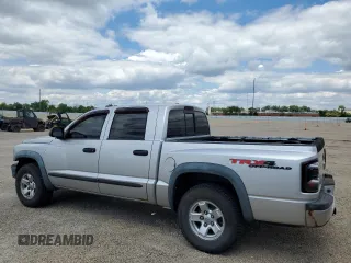 2008 Dodge Dakota with VIN 1D7HW78N58S550147, listed as a Copart auction lot 58793855 with 126,970 mi miles and Salvage title. Bid and sale history available at DreamBid. Image 2.