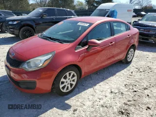 2013 Kia Rio LX with VIN KNADM4A35D6223253, listed as a Copart auction lot 50693525 with 128,628 mi miles and Salvage Title. Bid and sale history available at carsss.com. Image 1.