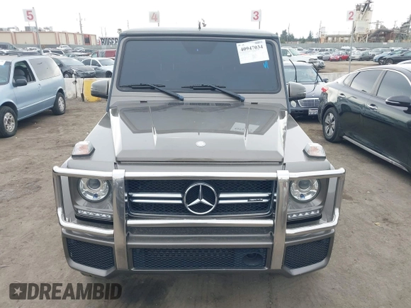 2016 Mercedes-Benz G-Class AMG G 63 with VIN WDCYC7DF8GX247425, listed as a IAAI auction lot 40947034 with 95,869 mi miles. Bid and sale history available at carsss.com. Image 13.