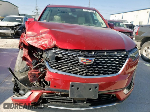 2024 Cadillac XT6 FWD Premium Luxury with VIN 1GYKPCRS6RZ715118, listed as a Copart auction lot 50512905 with 11,563 mi miles and Salvage Title. Bid and sale history available at carsss.com. Image 5.