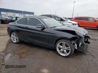 2015 BMW 2 Series 228i xDrive with VIN WBA1F7C51FVX95555, listed as a Copart auction lot 86795714 with 135,008 mi miles and Clean Title. Bid and sale history available at carsss.com. Image 4.
