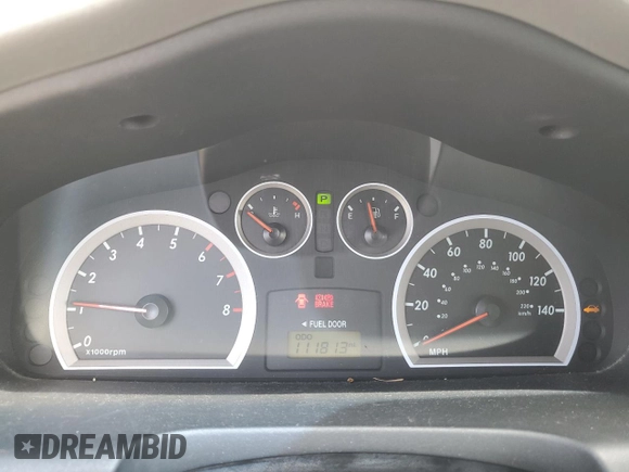 2005 Hyundai Santa Fe GLS с VIN KM8SC73E85U975020, выставлен на аукционе Copart как лот 60939385 с пробегом 111 813 миль миль и Списание • Salvage title. История ставок и продаж доступна на DreamBid. Изображение 9.