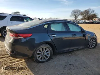 2016 Kia Optima LX with VIN 5XXGT4L37GG069425, listed as a Copart auction lot 46176795 with 135,950 mi miles and Salvage Title. Bid and sale history available at carsss.com. Image 3.