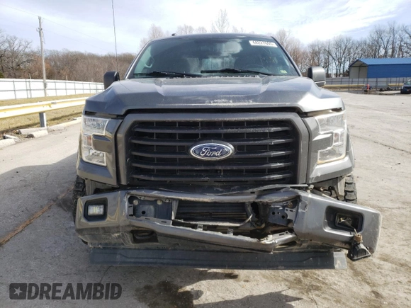 2017 Ford F-150 XL with VIN 1FTEW1EG8HFC84714, listed as a Copart auction lot 44227695 with 147,441 mi miles and Salvage Title. Bid and sale history available at carsss.com. Image 5.