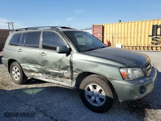 2004 Toyota Highlander with VIN JTEEP21A140040335, listed as a Copart auction lot 87529225 with 198,444 mi miles and Salvage Title. Bid and sale history available at carsss.com. Image 4.