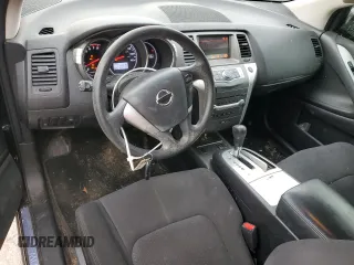 2012 Nissan Murano S with VIN JN8AZ1MW4CW211058, listed as a Copart auction lot 81328324 with 116,921 mi miles and Salvage Title. Bid and sale history available at DreamBid. Image 8.