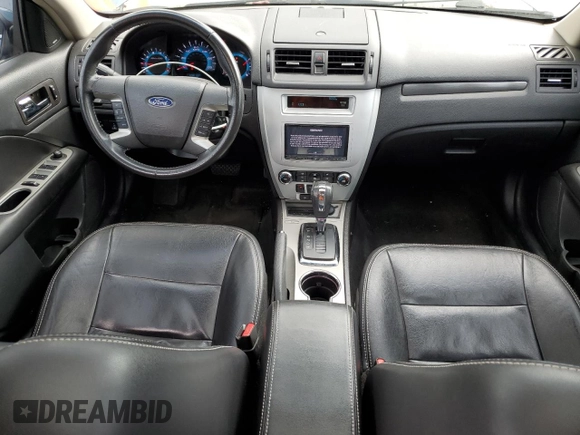 2012 Ford Fusion SEL with VIN 3FAHP0JG3CR118368, listed as a Copart auction lot 62387845 with 185,305 mi miles and Salvage title. Bid and sale history available at DreamBid. Image 8.