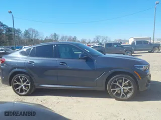 2021 BMW X6 M50i with VIN 5UXCY8C07M9E32426, listed as a IAAI auction lot 41715641 with 23,000 mi miles. Bid and sale history available at carsss.com. Image 13.