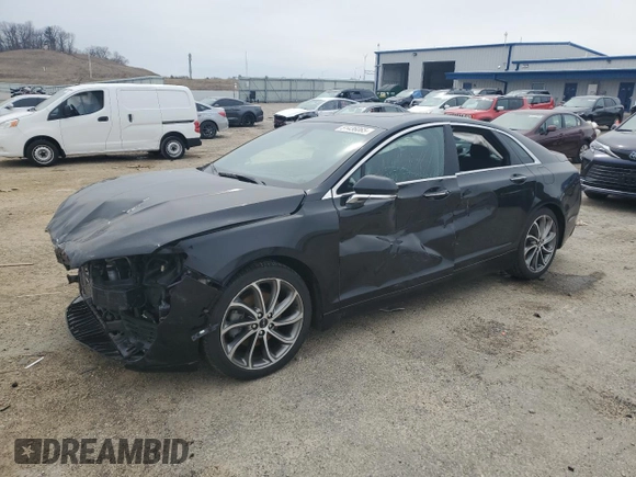 2019 Lincoln MKZ Reserve I with VIN 3LN6L5D98KR631505, listed as a Copart auction lot 51436065 with 39,980 mi miles and Salvage Title. Bid and sale history available at carsss.com. Image 1.
